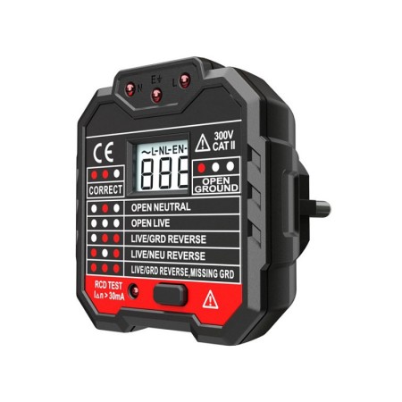 Tester per prese elettriche ermenrich zing st40