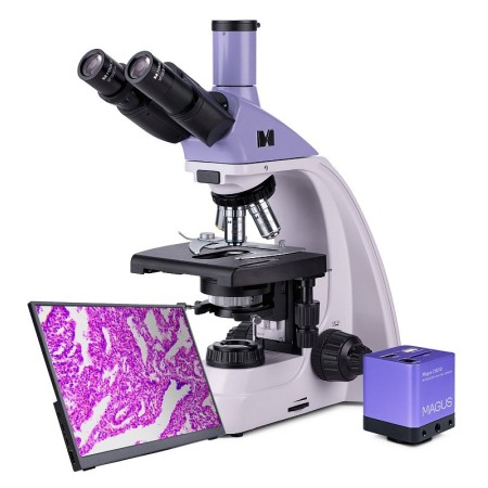 Microscopio biologico digitale magus bio d250t lcd