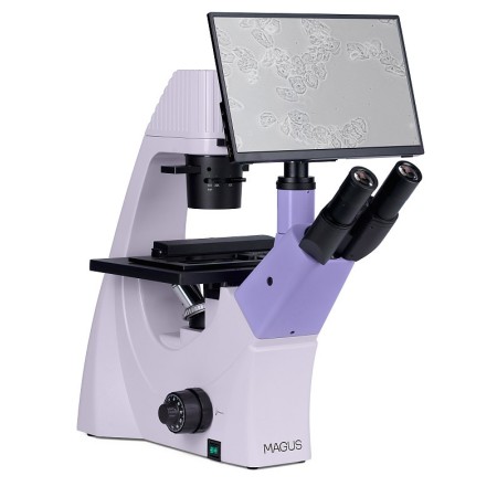 Magus bio vd300 lcd microscopio biológico digital invertido