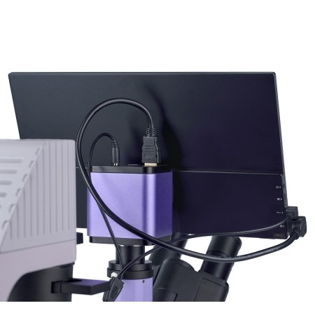 Magus bio vd300 lcd cyfrowy odwrócony mikroskop biologiczny