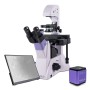 Magus bio vd350 microscope biologique inversé numérique lcd