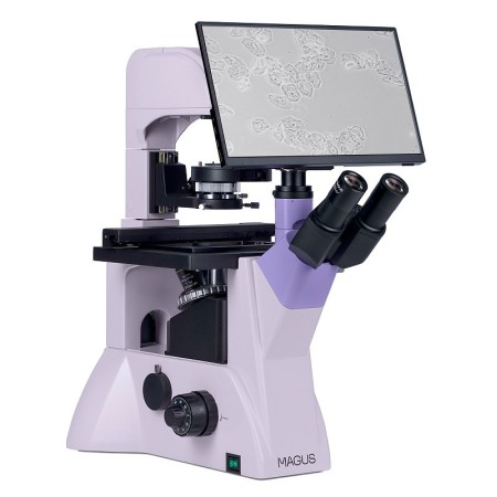 Magus bio vd350 microscope biologique inversé numérique lcd