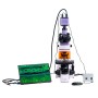 Magus lum d400l lcd cyfrowy mikroskop fluorescencyjny
