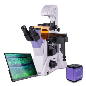 MAGUS Lum VD500 LCD Cyfrowy odwrócony mikroskop fluorescencyjny