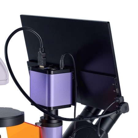 Magus lum vd500 lcd digitale omgekeerde fluorescentiemicroscoop