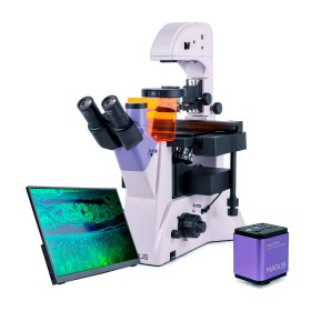 MAGUS Lum VD500L LCD Digitale Omgekeerde Fluorescentiemicroscoop