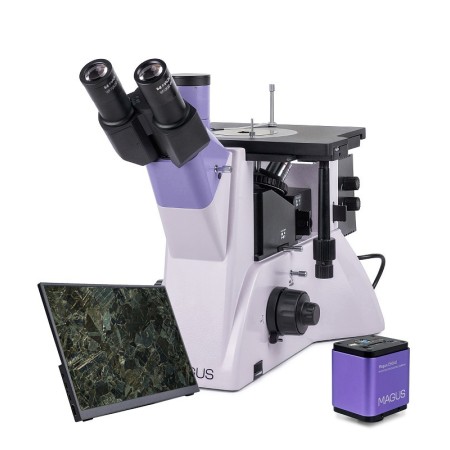 Digital inverted metallographic microscope magus metal vd700 bd lcd