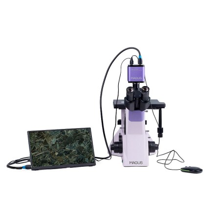 Digital inverted metallographic microscope magus metal vd700 bd lcd