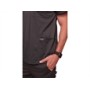 Cherokee revolution V-neck tunic - man xs - pewter color