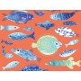 Casquette à motifs - poisson - m