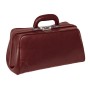 florida leather bag - burgundy