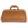 Florida leather bag - chestnut brown