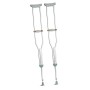 Underarm crutch with double adjustment - 1 pair