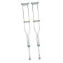 Underarm crutch with double adjustment - 1 pair