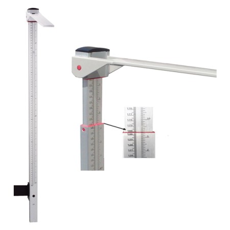 Telescopic statimeter for WH200 Wunder scales and for wall installation