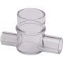 Conector en t, para aerogen solo, neonatal - desechable (paquete de 10)
