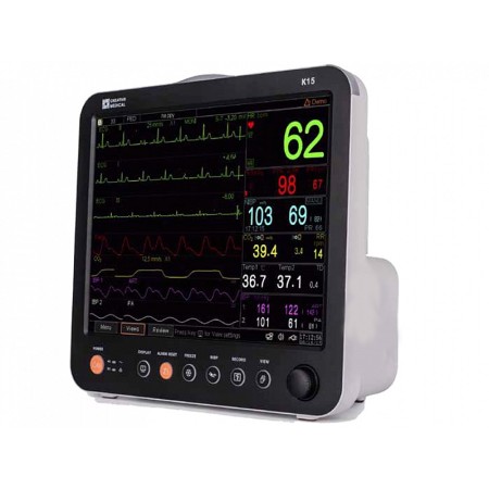 Monitor multiparametrico gima k15 touchscreen 15 pollici - ECG 5 derivazioni