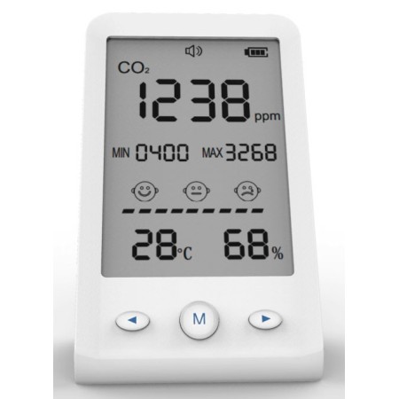 Monitor jakości powietrza levenhuk wezzer air mc10