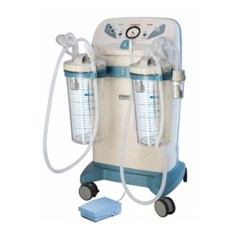 Clinic plus full MPR aspirator, 2 burkar med 5 l 230v + pedal och flödesregulator