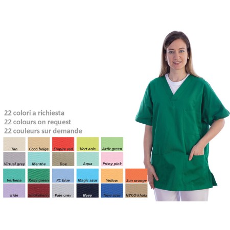 Casacca - cotone/poliestere - unisex - taglia l colore a richiesta