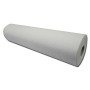 Geperste polyethyleenrol - 100 m x 60 cm - wit - verpakking 6 stuks.