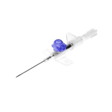 Safety sideport cannula needle 22 g - 25 mm - sterile - pack 50 pcs.