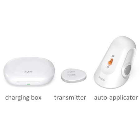 Vysielač údajov pre 24-hodinový systém monitorovania hladiny glukózy v krvi