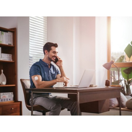 Trasmettitore dati per sistema di monitoraggio glicemia h24