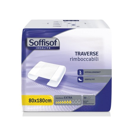 Traversa letto assorbente soffisof 80x180 cm - moderata assorbenza - conf. 120 pz.