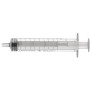 3 darabos fecskendő tű nélkül - 10 ml központi zár - 100 db-os csomag.