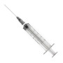 3-teilige spritze mit 22g-nadel - 2,5 ml zentraler luer-konus - packung mit 100 stück.