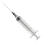 3-delige spuit met naald 22g - 2,5ml Central Luer Cone - Pack 100 stuks