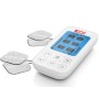 Electroestimulador tens gima kura de 2 canales con 6 programas