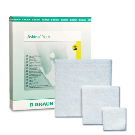 Pansament askina sorb alginate-cmc 15x15cm - 10 buc.