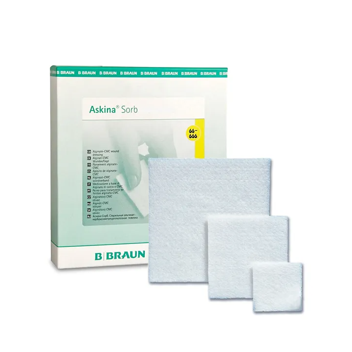 Pansament Askina Sorb Alginate-CMC 15x15cm - 10 buc.