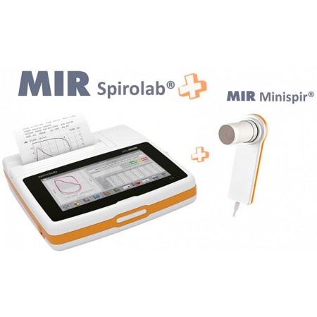 Spirometr s MIR tiskárnou SPIROLAB+ s Minispirem