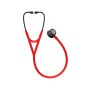 Littmann cardiology iv - 6182 - rosso - finitura nera