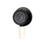 Littmann cardiology iv - 6186c - alabaster - black finish - black connector