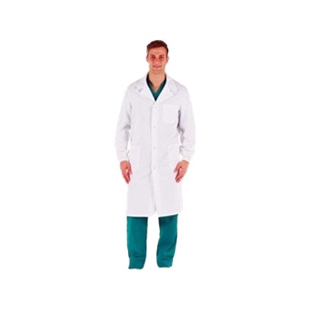 White coat - cotton - man xs