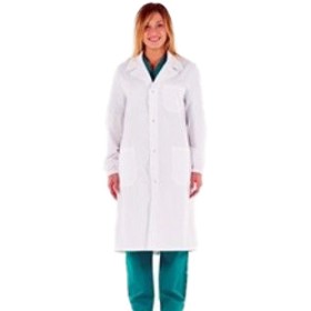 Manteau blanc - coton - femme xs