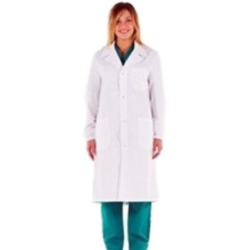 White coat - cotton - woman xs