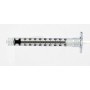 BD Plastipak syringe without needle - 1 ml luer lock