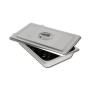 Perforated tray+stainless steel lid 223x126x45 mm