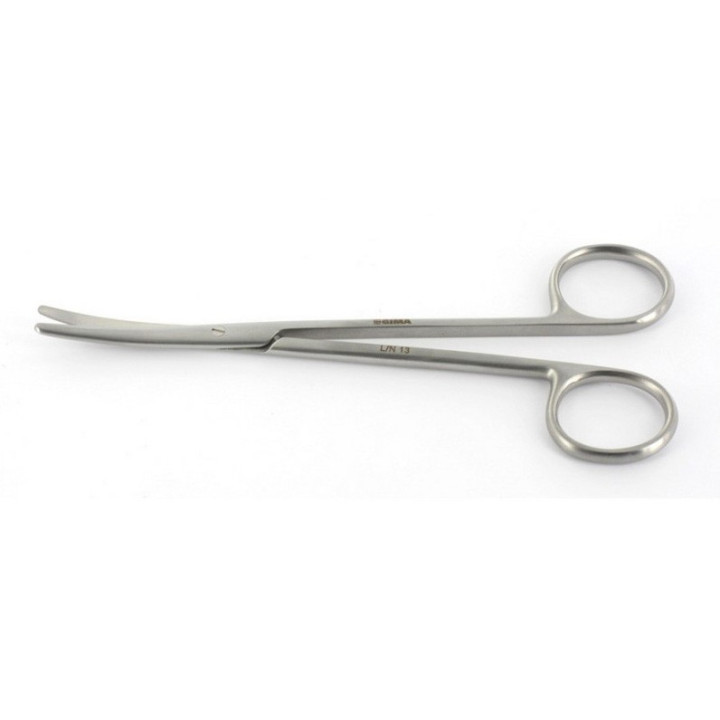 Sterila Metzenbaum-saxar - böjda - 16 cm - förp. 25 st.
