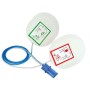 Électrodes compatibles pour défibrillateur shiller - 10 paires
