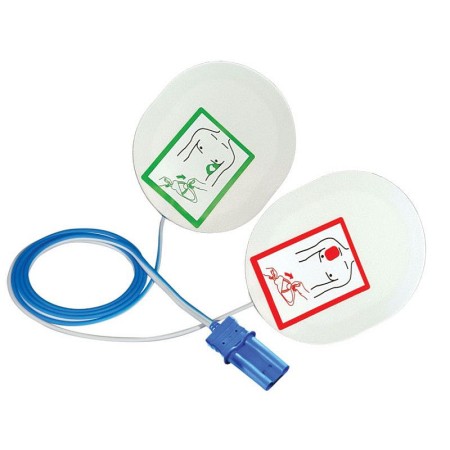 Compatible plates for defib. Shiller - 10 pairs