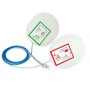 Placche compatibili per defib. zoll medical corp. - 10 paia