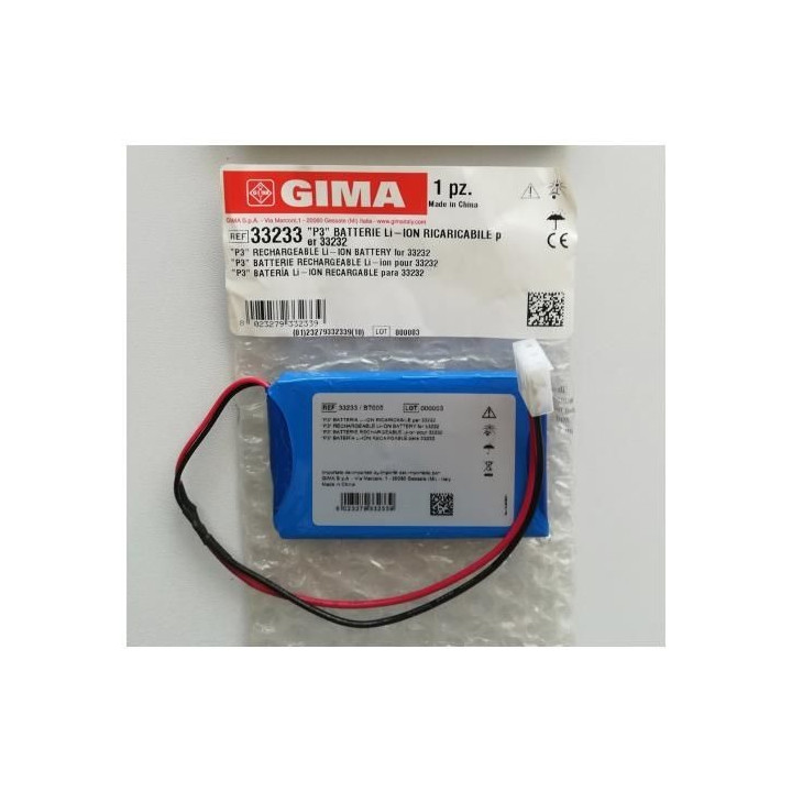 Batterie li-ion ricaricabile per 33232