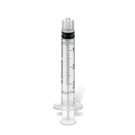 B.braun omnifix 3 ml luer lock spuit - 100 stuks