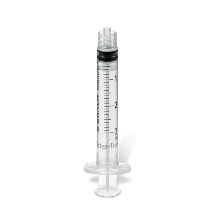 B. Braun Omnifix 3 ml Luer Lock-sprøjte – 100 stk.